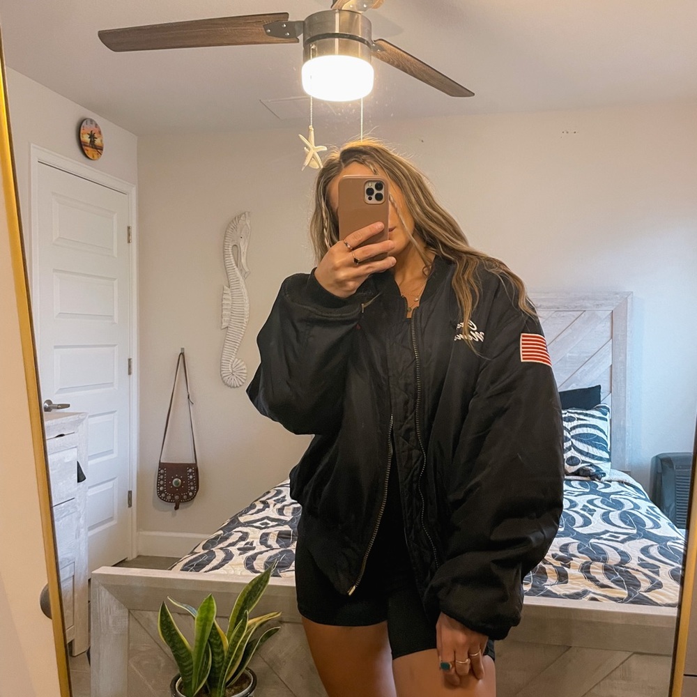 Vintage NASCAR Bomber Jacket